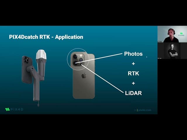  Webbinar med Pix4D | Effektiv 3D-kartläggning med mobilen 