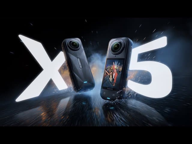  Meet Insta360 X5 - New Flagship 8K 360° Action Camera 