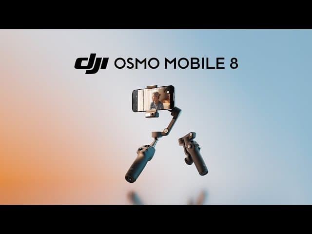 DJI Osmo Mobile 8, Phone Gimbal In Tune With Every Move