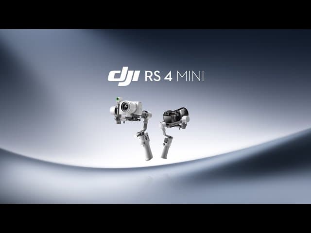  Meet DJI RS 4 Mini: Compact and Lightweight Gimbal Designed for Creators 