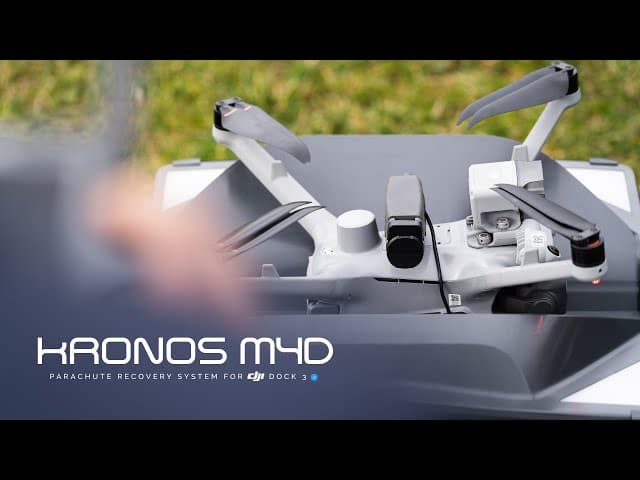Make your flights & safety more autonomous: Kronos M4D Sytems (for DJI Dock 3 & Matrice 4D) 