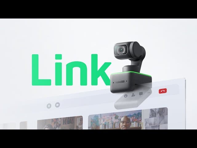  Introducing Insta360 Link - The AI-Powered 4K Webcam 