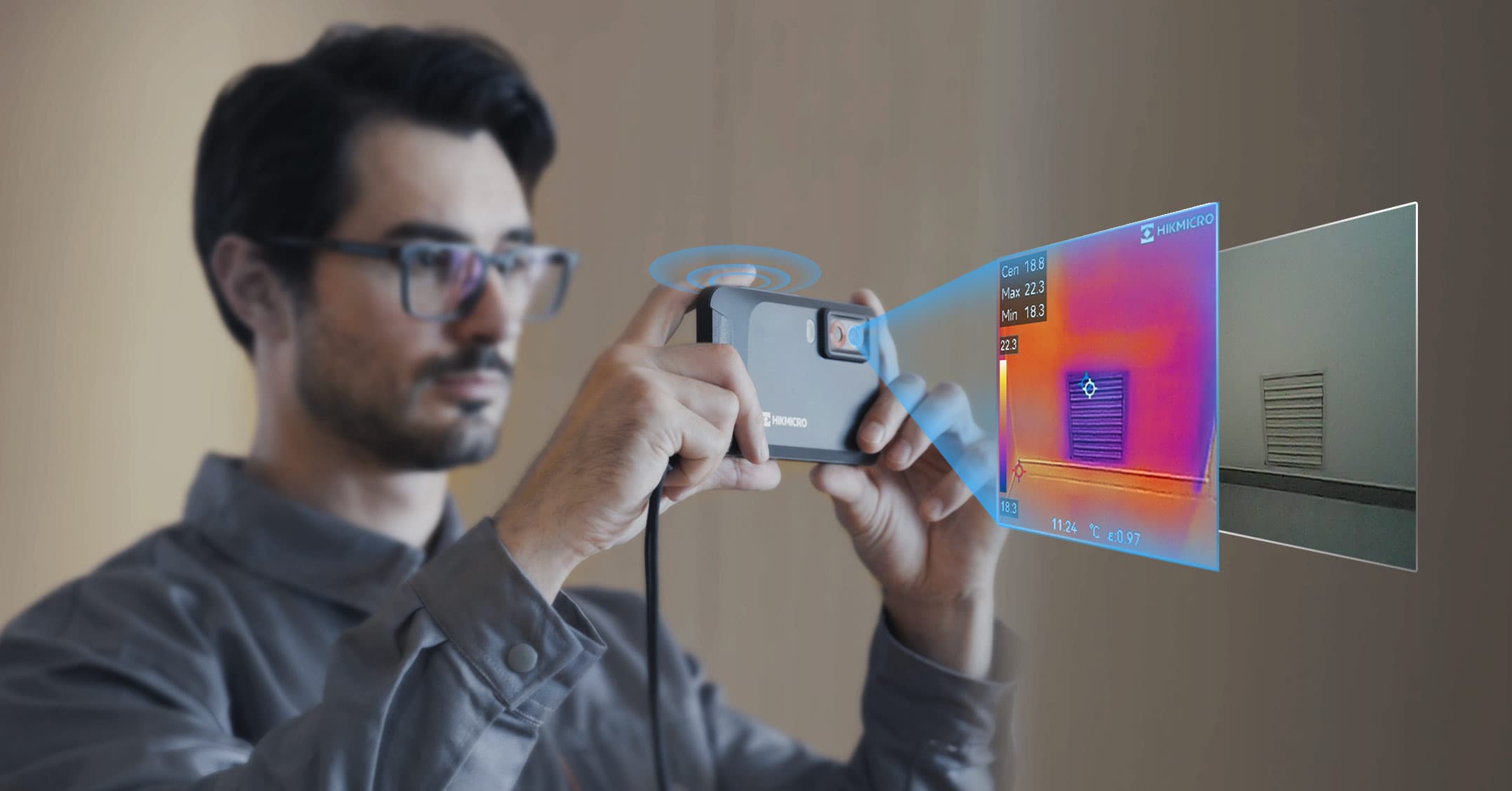 Hikmicro PocketE Lagring av bilder