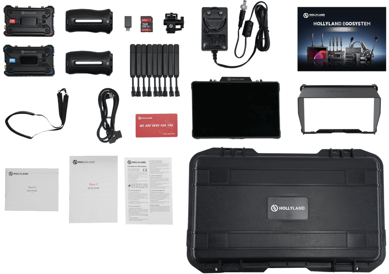 Hollyland Pyro Transmission Kit Pyro Video Transmission & Monitoring Kit (7-Inch)