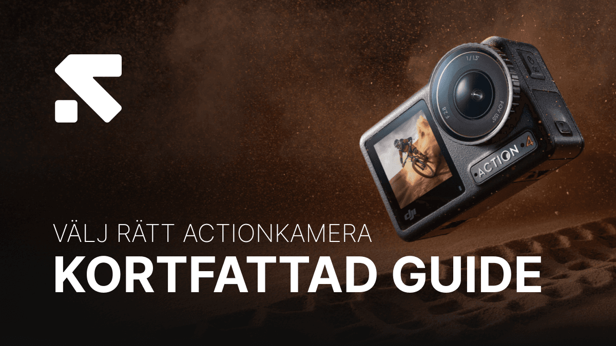 Välj rätt actionkamera 2024: En omfattande köpguide - banner