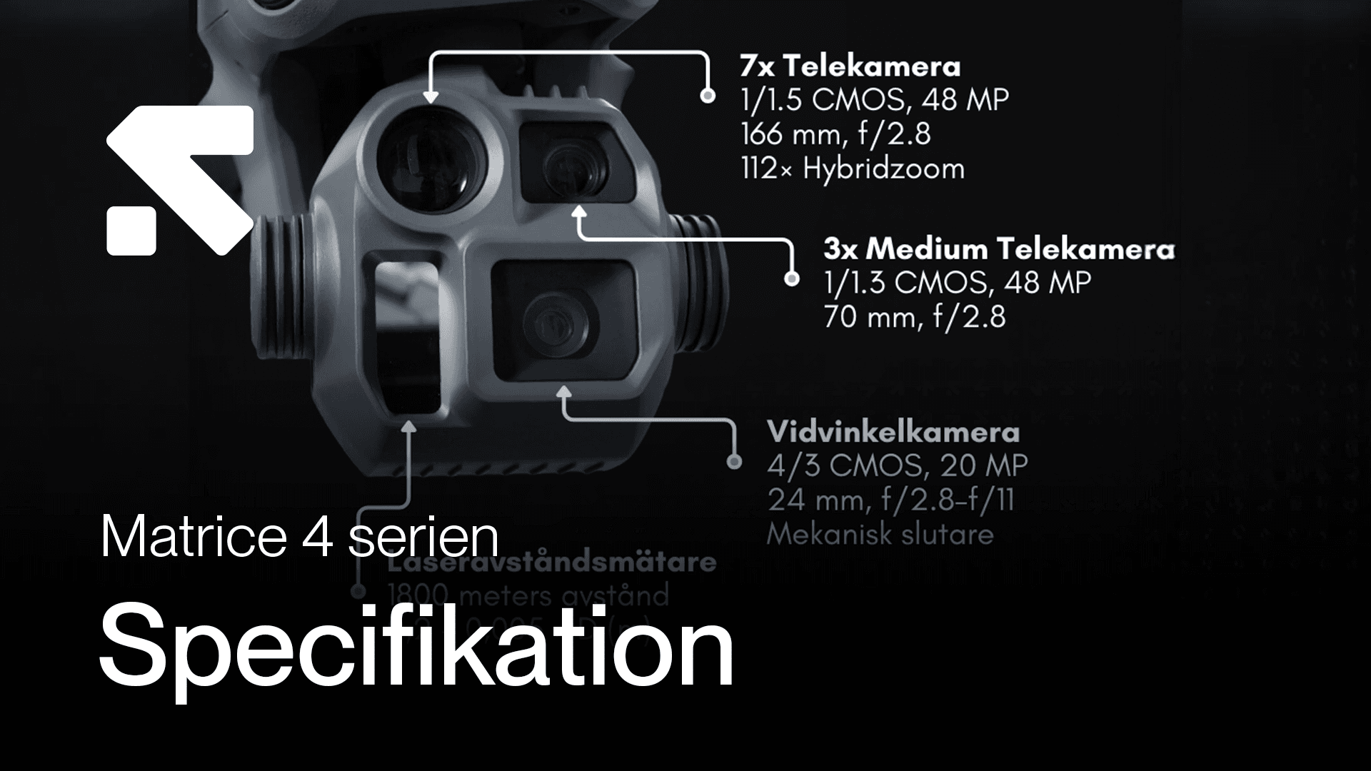 Matrice 4 specifikation