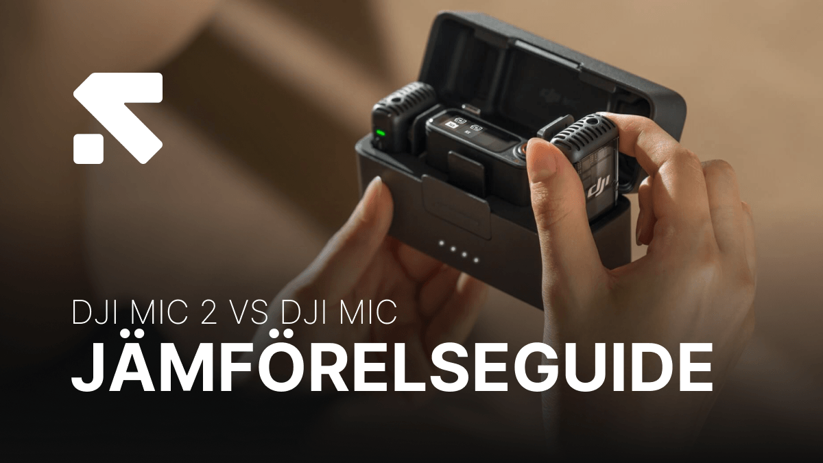 DJI Mic 2 vs. DJI Mic: Djupgående recension av 4 nyckeluppgraderingar Swedron media_ Blogginlägg(7).png