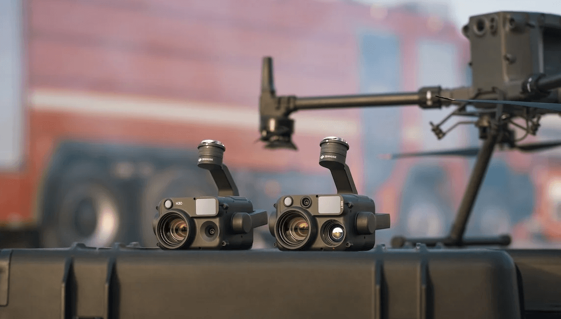 Zenmuse H30 och H30T från DJI