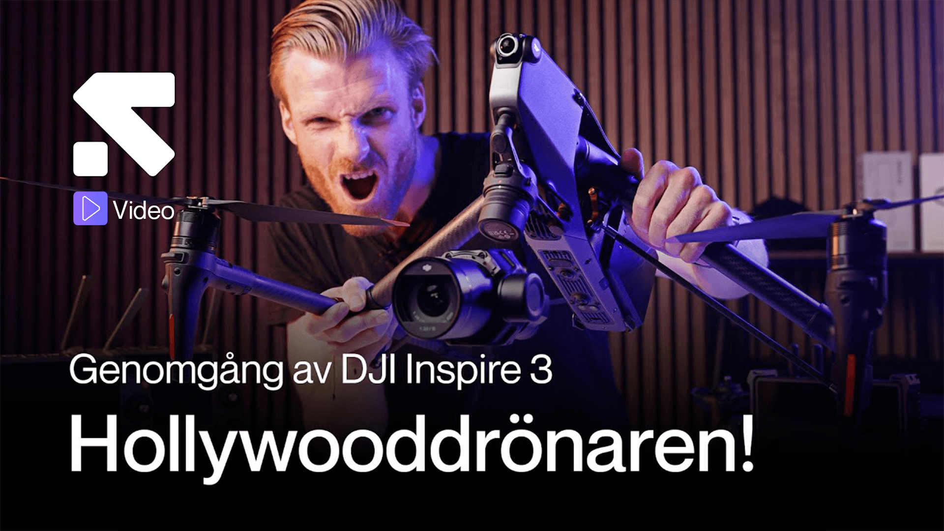 DJI Inspire 3 - Drönaren för professionella videografer!
