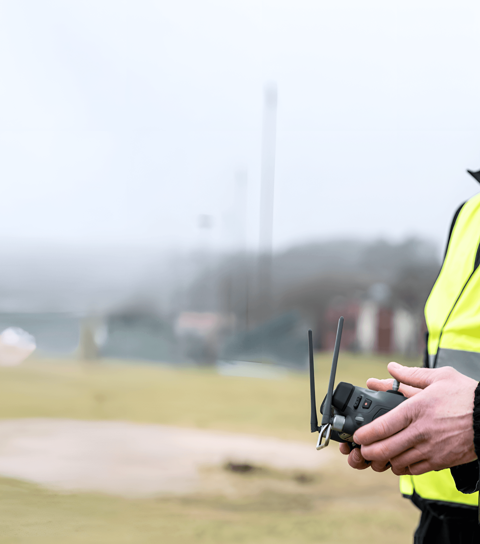 Drönarflygning drönarpilot