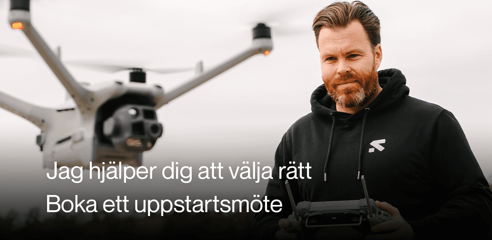 Boka ett uppstartmöte med Patrik på Swedron.